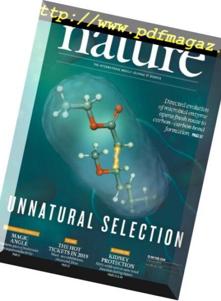 Nature – 3 January 2019 Cover