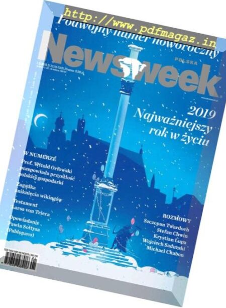 Newsweek Polska – 31 grudnia 2018 Cover