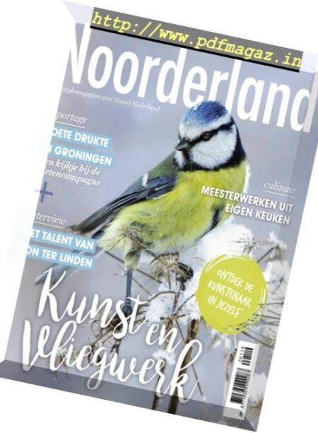 Noorderland – januari 2019 Cover