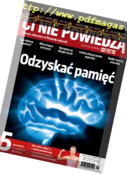 O Czym Lekarze Ci Nie Powiedza – Styczen 2019