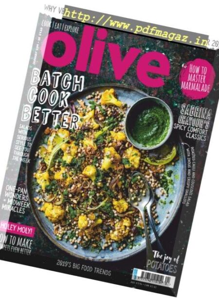 Olive – January 2019 Cover