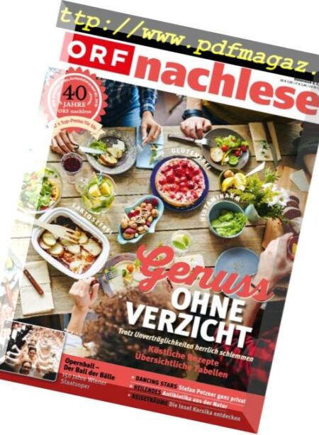 ORF nachlese – Februar 2019 Cover