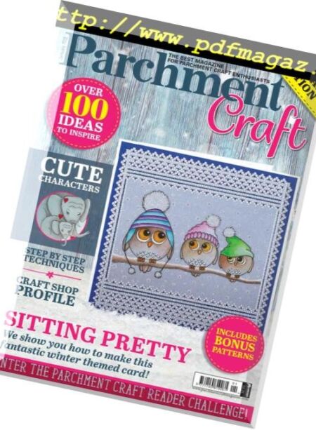 Parchment Craft – December 2018 Cover