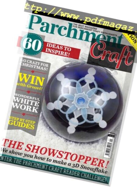 Parchment Craft – October 2018 Cover