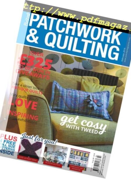 Patchwork & Quilting UK – February 2019 Cover
