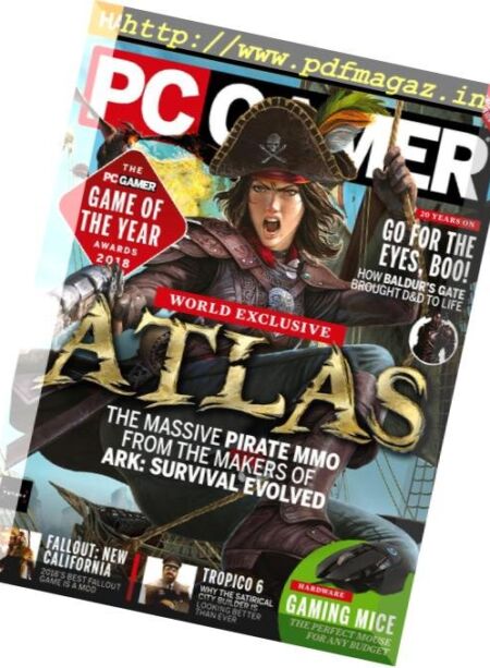 PC Gamer USA – February 2019 Cover