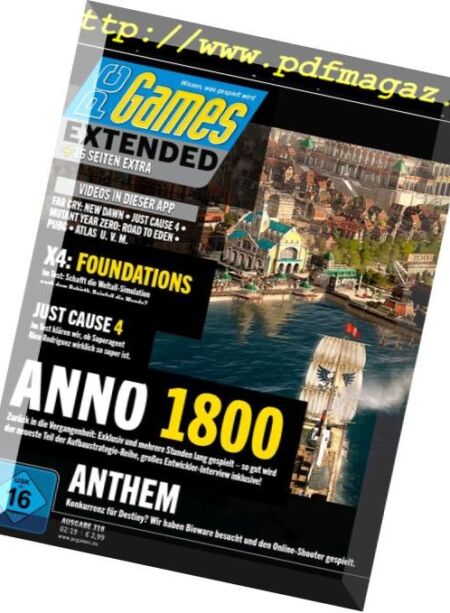 PC Games Germany – Februar 2019 Cover