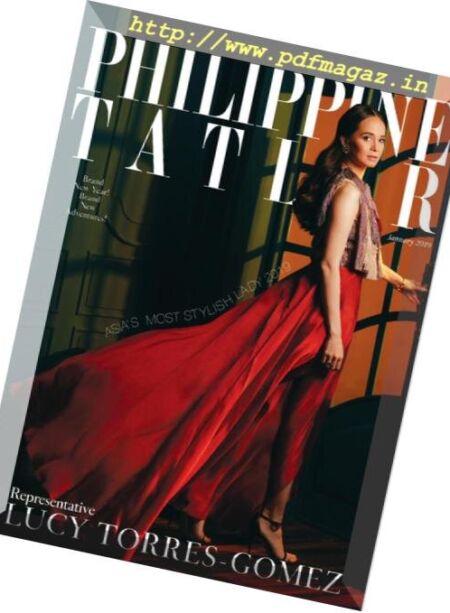 Philippine Tatler – January 2019 Cover