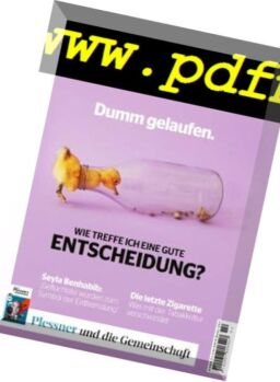 Philosophie Magazin Germany – Februar-Marz 2019