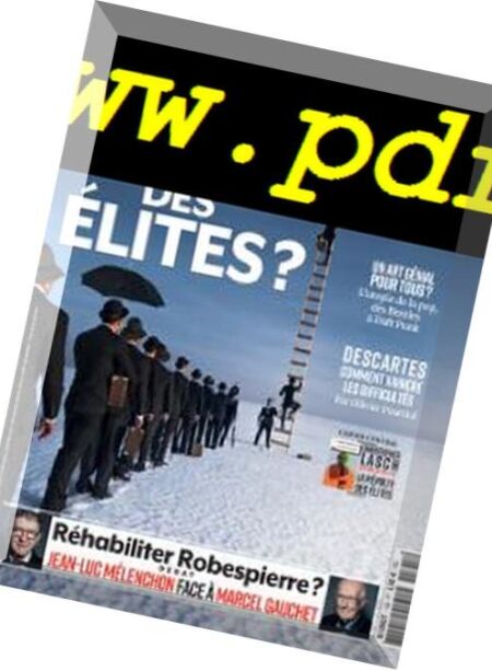 Philosophie Magazine France – Novembre 2018 Cover