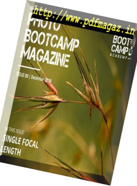 Photo BootCamp – December 2018 Cover