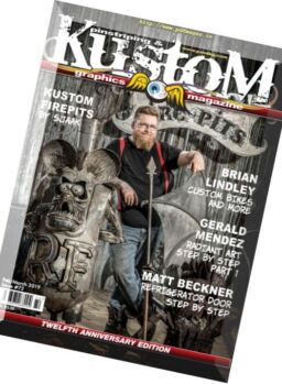 Pinstriping & Kustom Graphics English Edition – February-March 2019