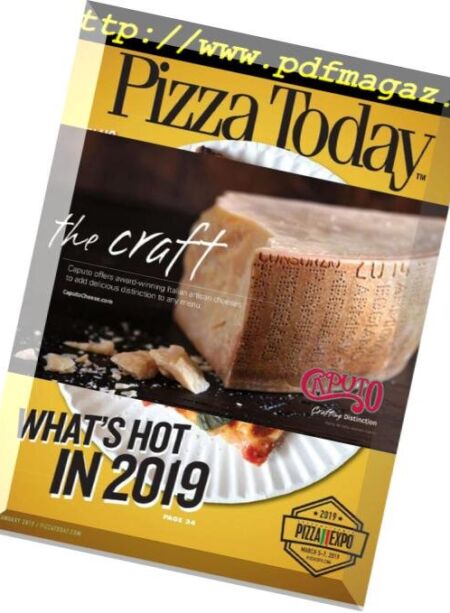 Pizza Today – January 2019 Cover