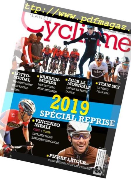 Planete Cyclisme – janvier 2019 Cover