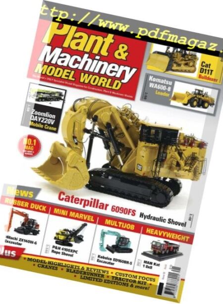 Plant & Machinery Model World – December 2018 Cover