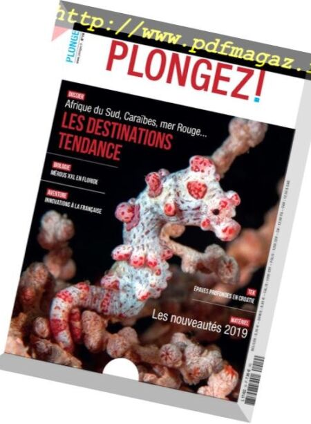 Plongez ! – janvier 2019 Cover
