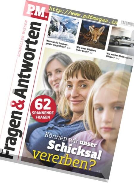 PM Fragen & Antworten – Januar 2019 Cover