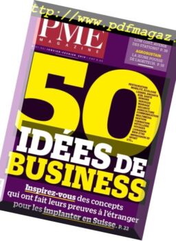 PME Magazine – janvier 2019
