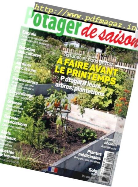 Potager Bio de Saison – Janvier-Mars 2019 Cover