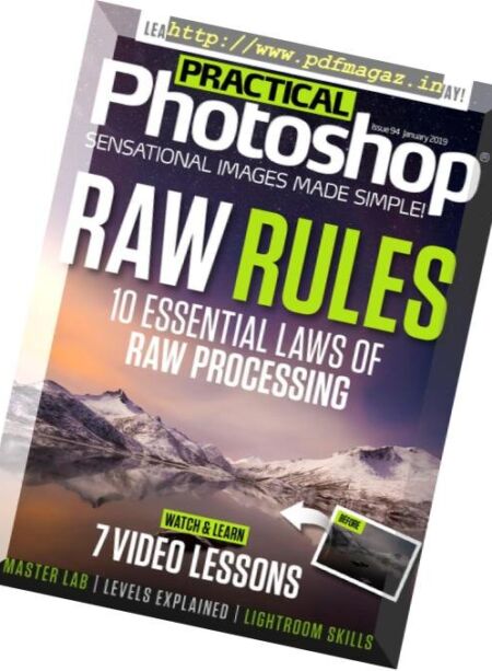 Practical Photoshop – January 2019 Cover