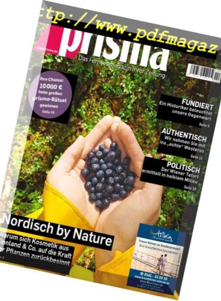 Prisma – 12 Januar 2019 Cover