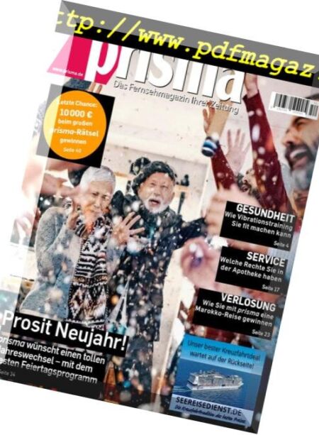 Prisma – 29 Dezember 2018 Cover