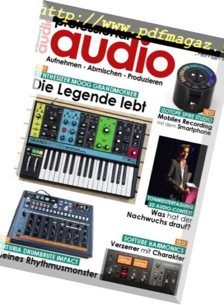 Professional Audio – Dezember 2018 Cover