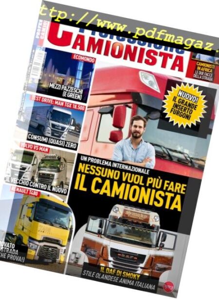 Professione Camionista – Dicembre 2018 Cover