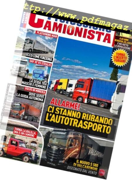 Professione Camionista – Gennaio 2019 Cover