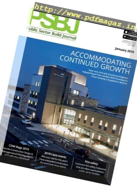 PSBJ Public Sector Building Journal – January 2019 Cover