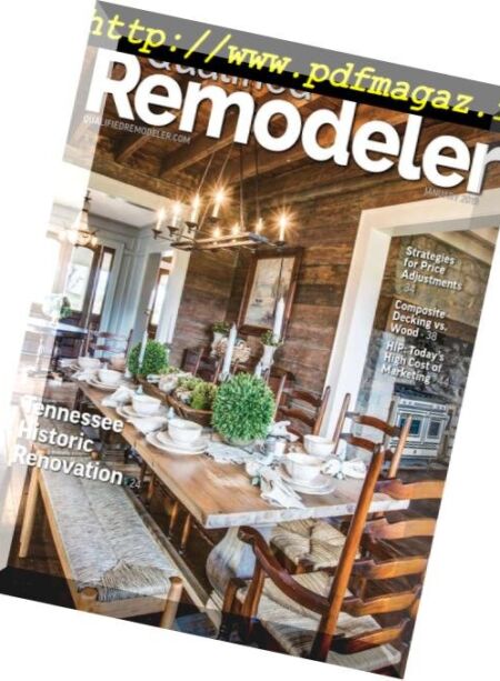 Qualified Remodeler – January 2019 Cover