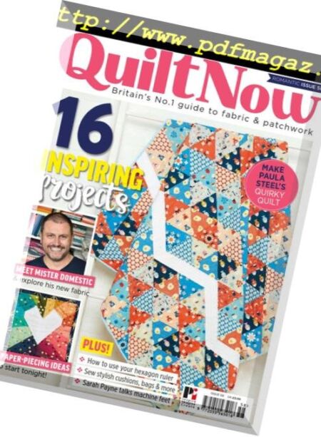 Quilt Now – January 2019 Cover