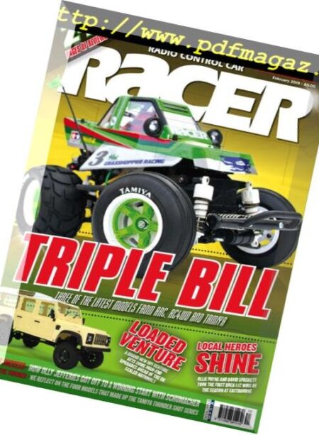 Radio Control Car Racer – February 2019 Cover