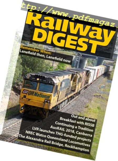 Railway Digest – January 2019 Cover