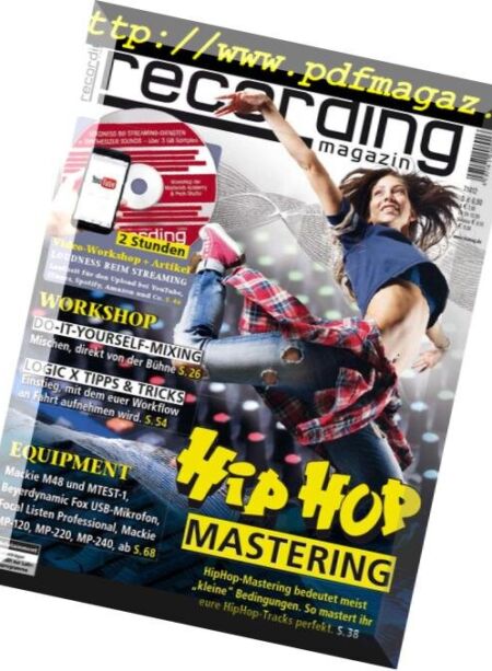 Recording Magazin – Dezember 2018 – Januar 2019 Cover