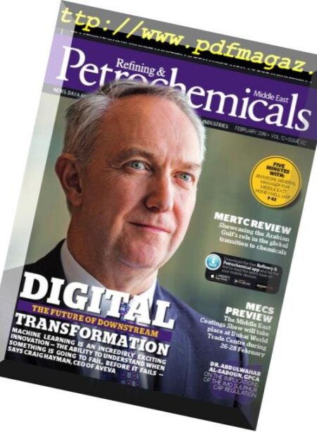 Refining & Petrochemicals Middle East – February 2019 Cover