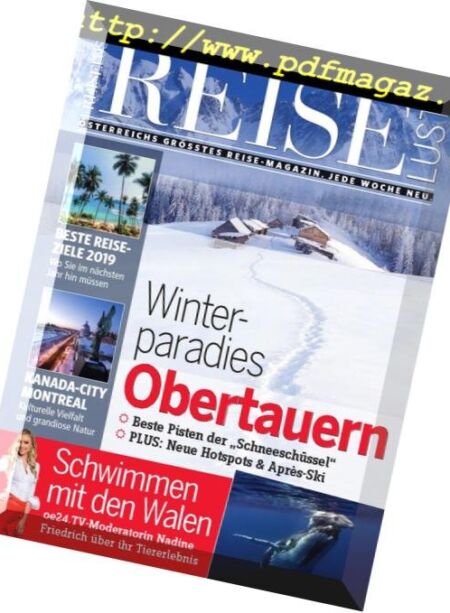ReiseLust – 11 Dezember 2018 Cover