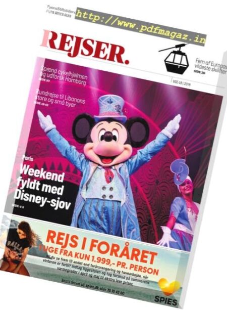Rejser – 01 december 2018 Cover