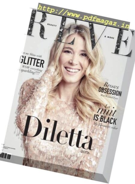Reve Magazine – Ottobre-Novembre 2018 Cover