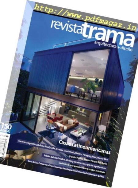 Revista Trama – enero 2019 Cover