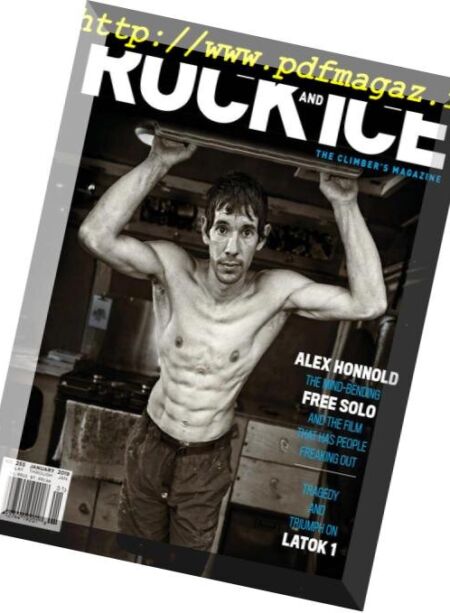Rock and Ice – December 2018 Cover