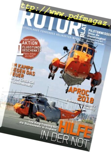 Rotorblatt – Nr4, 2018 Cover