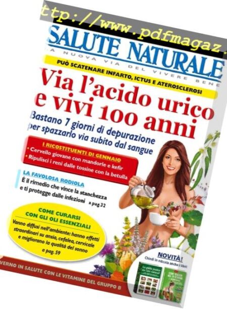 Salute Naturale – Gennaio 2019 Cover