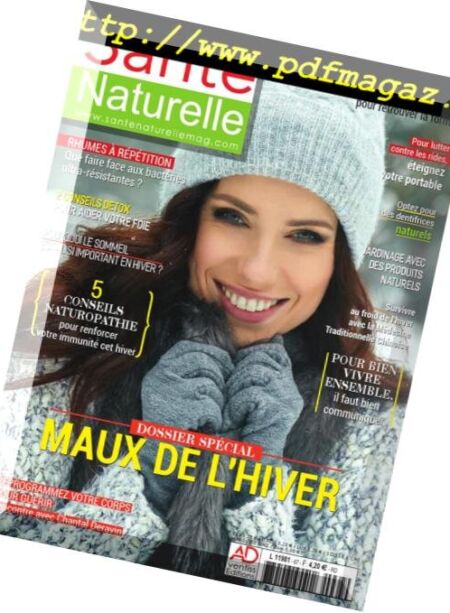 Sante Naturelle – 07 janvier 2019 Cover