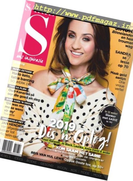 Sarie – Januarie 2019 Cover