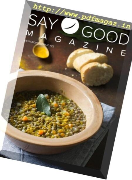 Say Good – Gennaio-Febbraio 2019 Cover