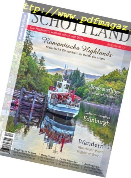 Schottland – Nr12, 2019 Cover