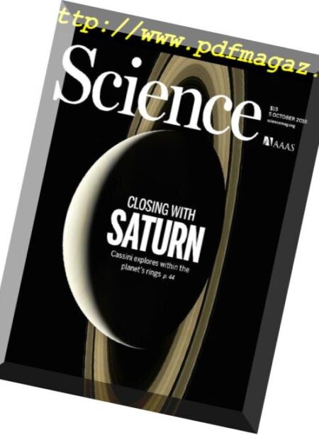 Science – 5 October 2018 Cover