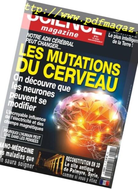 Science Magazine – fevrier 2019 Cover