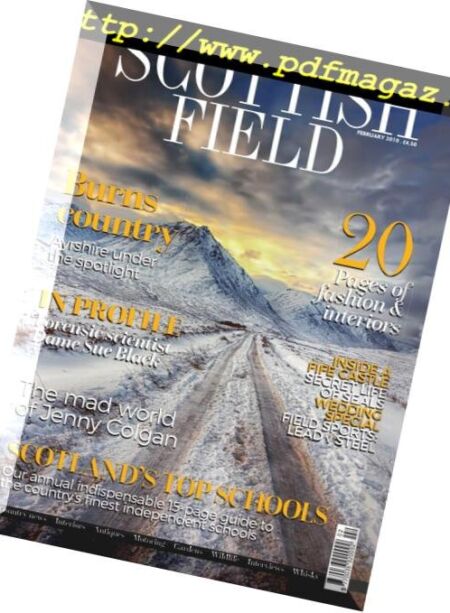 Scottish Field – February 2019 Cover